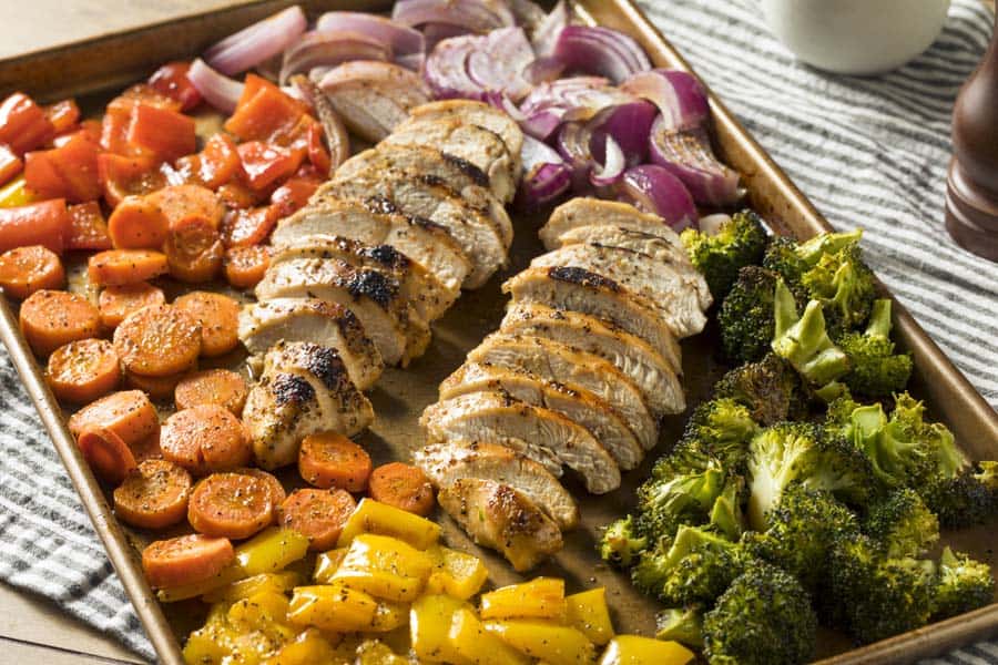 Chicken and Vegetable Sheet Pan Meal
