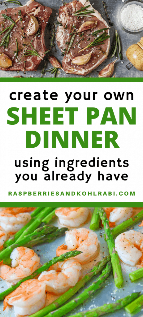 Beef and Shrimp sheet pan meals