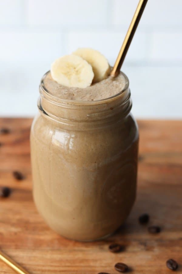 Banana Coffee Smoothie with Cold Brew